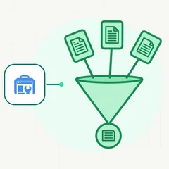 Tablou de audit SEO 3D cu lupă, checklist, grafice și panouri de verificare
