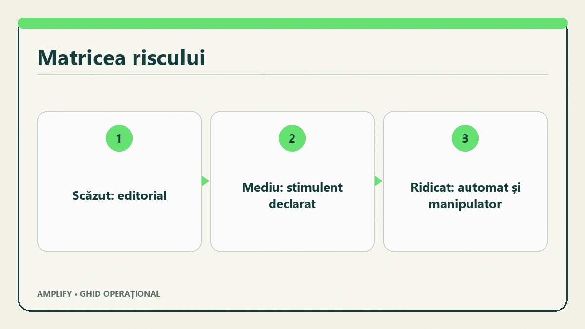Criterii de acceptare și refuz pentru o ofertă de link building