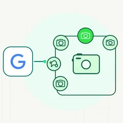 Compoziție 3D împărțită între optimizarea paginii și rețeaua de semnale externe